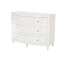 DRESSER-WHITE-3 DRW-MIRRORED