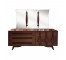 DRESSER- 3DIAMOND DOOR WALNUT/