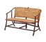 SETTEE-BENTWOOD/SPLIT REED-RUS