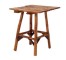 TABLE-SET-SPLIT LOG WEATHERED