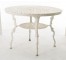 TABLE-WHT FLORAL CAST F