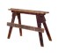 SAWHORSE-WOOD WORN