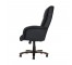 CHAIR-Arm/Black Leather/Swivel