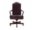 CHAIR-ARM-OFFICE-WINE-LEATHER