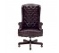 CHAIR-OFFICE-ARM-BURG LEATHER