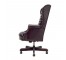 CHAIR-OFFICE-ARM-BURG LEATHER