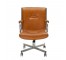 CHAIR-OFFICE-TAN-50'S-PADDED A