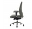 CHAIR-SWIVEL-GRAY LEATHER