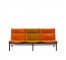 BENCH-3 SEAT-DANISH-ORANGE & G