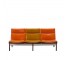 BENCH-3 SEAT-DANISH-ORANGE & G