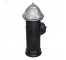 FIRE HYDRANT-FAKE-BLACK/SILVER