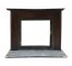 FIREPLACE-MANTEL-MAH-FAUX MARBLE INSE