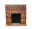 FIREPLACE-MANTEL-RED BRICK