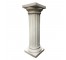 COLUMN-36"WHT DORIC/FLUTED SHA