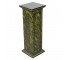 PEDESTAL-Green Marblized/Painted