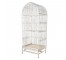 BIRDCAGE-WHITE METAL-LIFESIZE