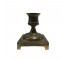 CANDLESTICK-BRASS-3.25X3SQ BAS