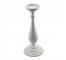 Candle Holder-white wood turne