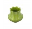 PLANTER-Green Glazed Ceramic-Green Bamboo Stalks