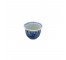 PLANTER-Oriental Blue & White Background W/White Flowers