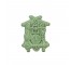 PLANTER-Cuckoo Clock Green Glaze Ceramic