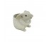 PLANTER-White Ceramic Rabbit