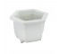 PLANTER-White W/6 Sides & 3 Legs