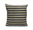 PILLOW-14"SQ BLUE/WH STRIPE W/