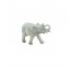 FIGURE-Walking Elephant W/Broken Tusk