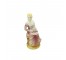 FIGURINE-Sitting 19th Century Woman in Pink Dress & Fair Hair