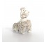 FIGURINE-White Poodle Sitting