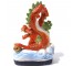 FIGURINE-Red Dragon w/Gold Ball