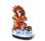 FIGURINE-Red Dragon w/Gold Ball