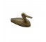 FIGURINE-Small Brass Duck W/Long Beak