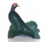 DOORSTOP-Multi-Colored Cast Iron Pheasant