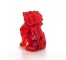 FOO DOG-RED RESIN SMALL