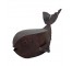 FIGURINE-FISH-RUSTY METAL-HOLL