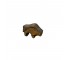 FIGURINE-BUFFALO-WOOD-CARVED