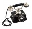 PHONE-ANTIQUE BLACK ROTARY