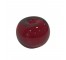 PAPERWEIGHT-RED ART GLASS APPLE