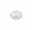 PAPERWEIGHT-White Iridescent-Round