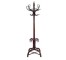 COATRACK-BENTWOOD-BLK-6 HOOK/B