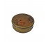 (52410135)BOX-w|LID-Vintage Chiseled Silver Metal-"Les Cheris Du Grand-Pere"