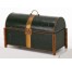BOX-GRN-GOLD JEWEL ACCENT-LACH