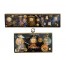 PLAQUE-WALL-LACQUERED-CLOCKS PAIR