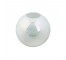 VASE-Pearlized White Globe