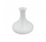 VASE-Pressed Milk Glass W/Fluted Neck