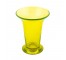 VASE- Thick Yellow Glass