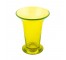 VASE- Thick Yellow Glass