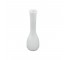 BUD VASE-Milk Glass Fluted W/Ruffled Edge